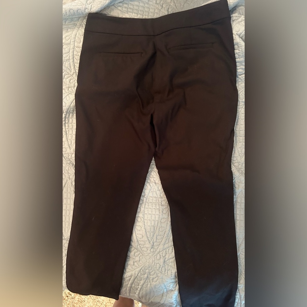 LOFT Black Straight Leg Pants